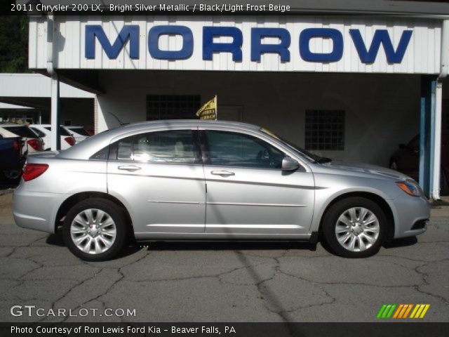 2011 Chrysler 200 LX in Bright Silver Metallic