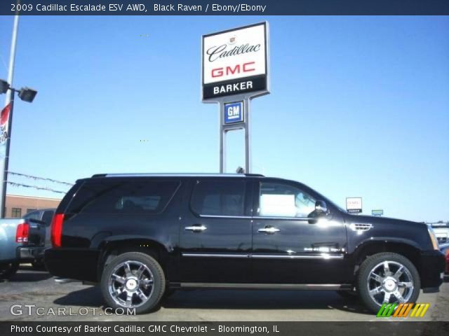 2009 Cadillac Escalade ESV AWD in Black Raven