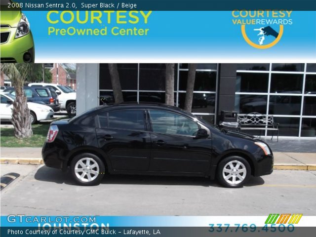 2008 Nissan Sentra 2.0 in Super Black