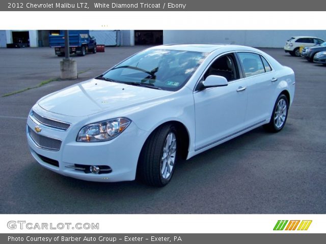 2012 Chevrolet Malibu LTZ in White Diamond Tricoat