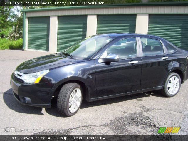2011 Ford Focus SEL Sedan in Ebony Black