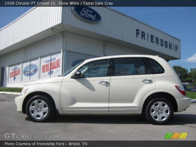 2008 Chrysler PT Cruiser LX in Stone White