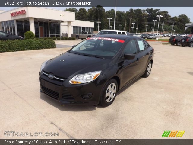 2012 Ford Focus S Sedan in Black