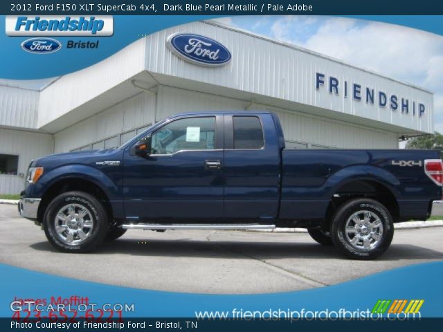 2012 Ford F150 XLT SuperCab 4x4 in Dark Blue Pearl Metallic