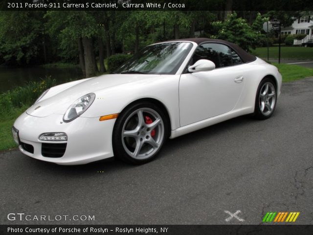 2011 Porsche 911 Carrera S Cabriolet in Carrara White