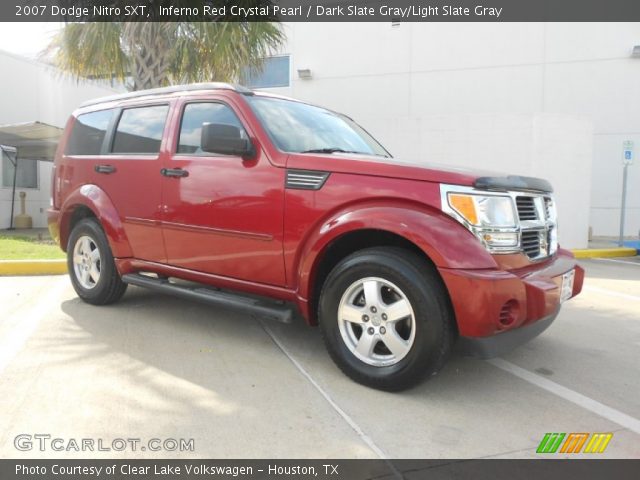 2007 Dodge Nitro SXT in Inferno Red Crystal Pearl