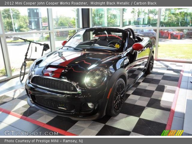2012 Mini Cooper John Cooper Works Roadster in Midnight Black Metallic