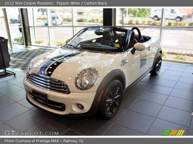 2012 Mini Cooper Roadster in Pepper White