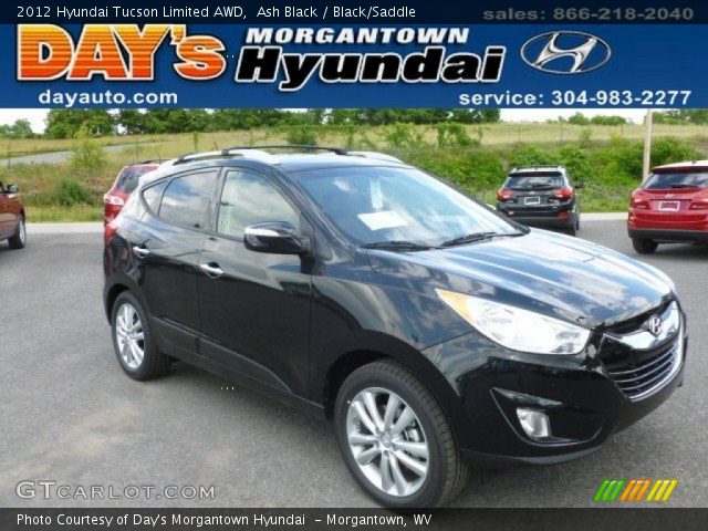 2012 Hyundai Tucson Limited AWD in Ash Black