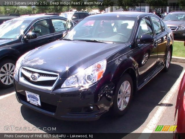 2012 Subaru Legacy 2.5i in Deep Indigo Pearl