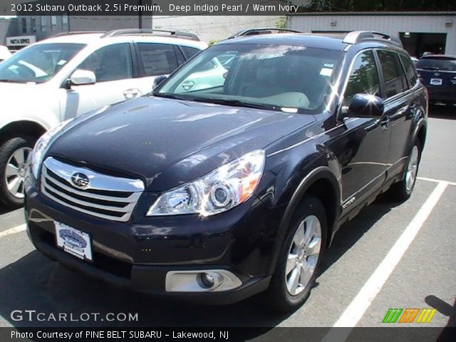 2012 Subaru Outback 2.5i Premium in Deep Indigo Pearl