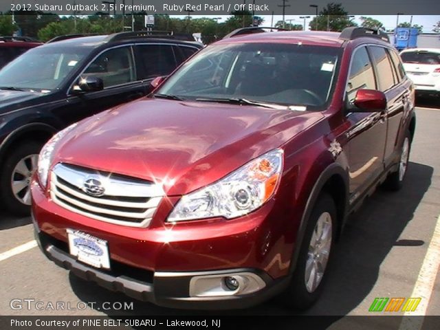 2012 Subaru Outback 2.5i Premium in Ruby Red Pearl