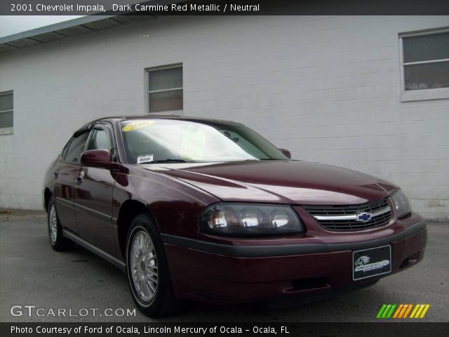 2001 Chevrolet Impala  in Dark Carmine Red Metallic