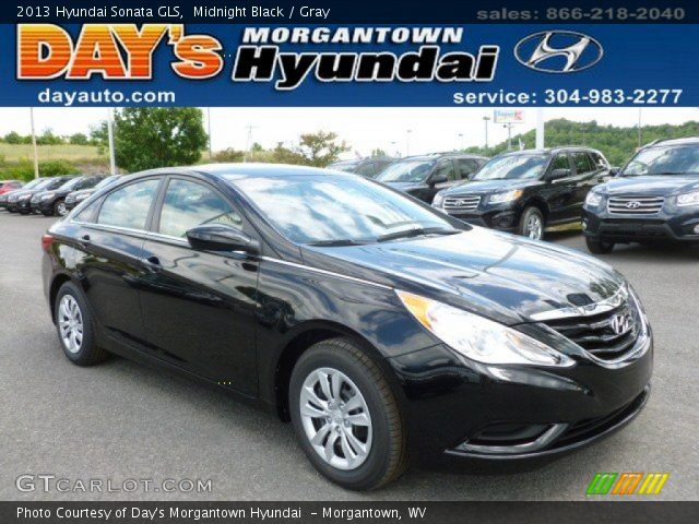 2013 Hyundai Sonata GLS in Midnight Black