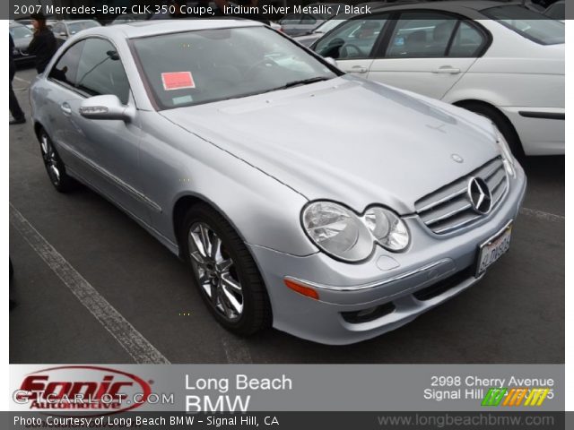 2007 Mercedes-Benz CLK 350 Coupe in Iridium Silver Metallic