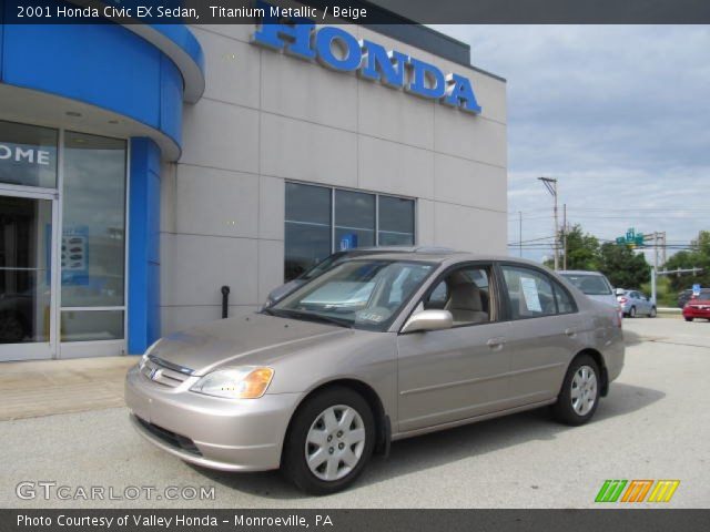2001 Honda Civic EX Sedan in Titanium Metallic