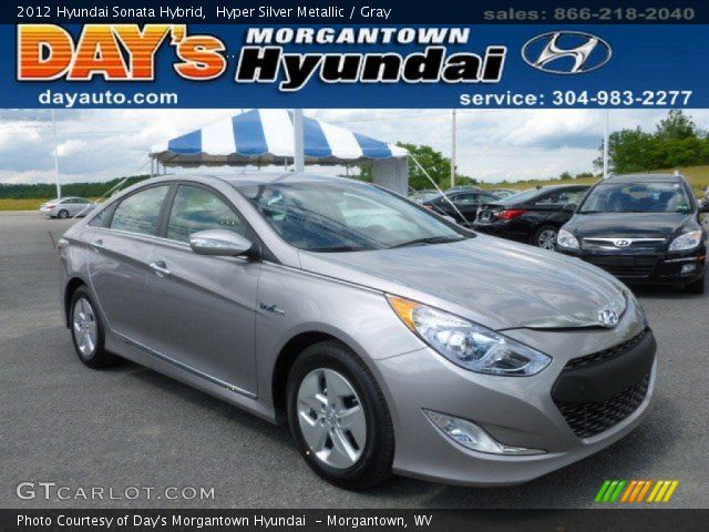 2012 Hyundai Sonata Hybrid in Hyper Silver Metallic
