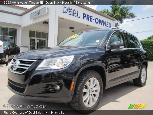 2009 Volkswagen Tiguan SE in Deep Black Metallic