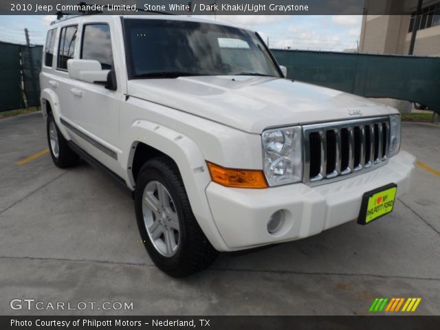 2010 Jeep Commander Limited in Stone White