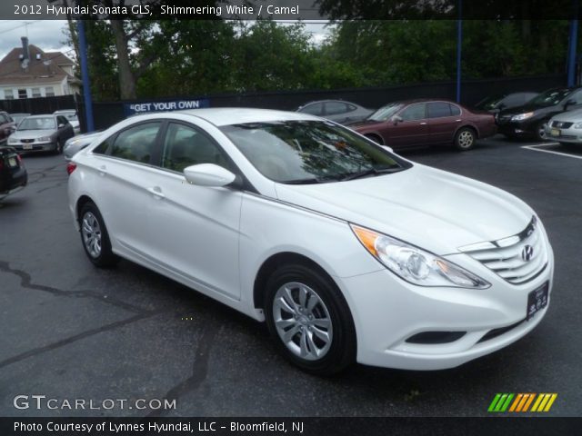 2012 Hyundai Sonata GLS in Shimmering White