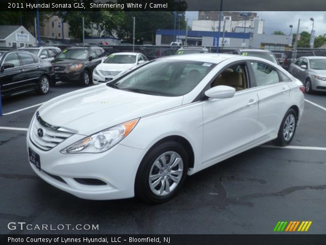 2011 Hyundai Sonata GLS in Shimmering White