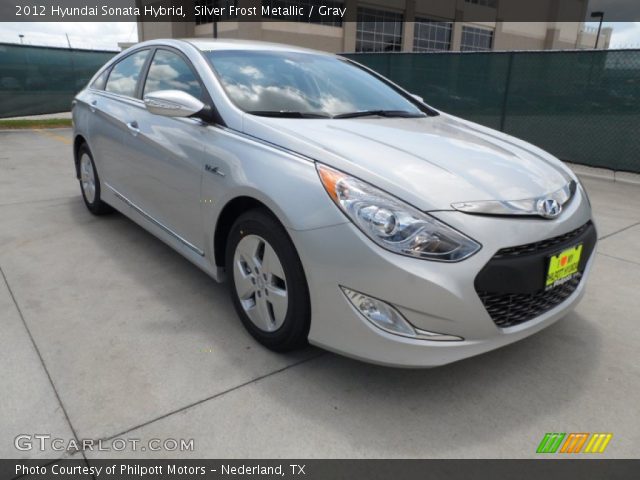 2012 Hyundai Sonata Hybrid in Silver Frost Metallic