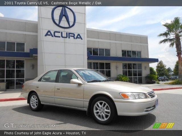 2001 Toyota Camry LE V6 in Cashmere Beige Metallic