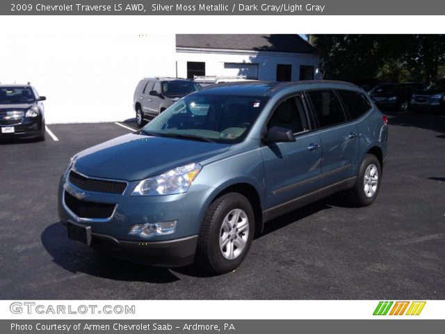 2009 Chevrolet Traverse LS AWD in Silver Moss Metallic