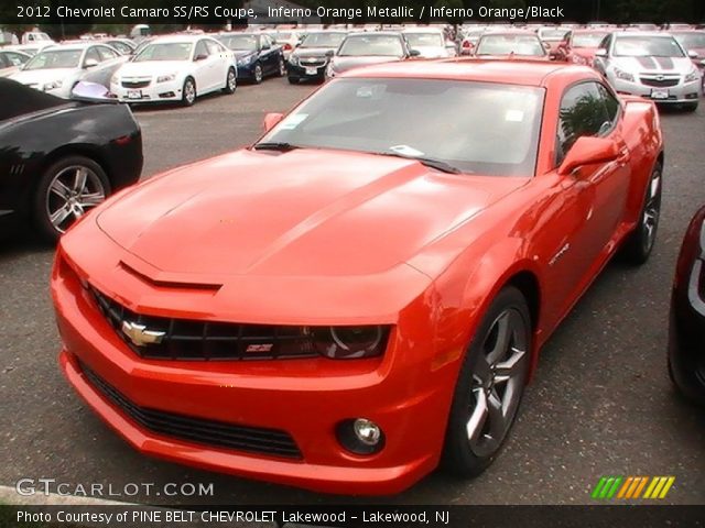 2012 Chevrolet Camaro SS/RS Coupe in Inferno Orange Metallic