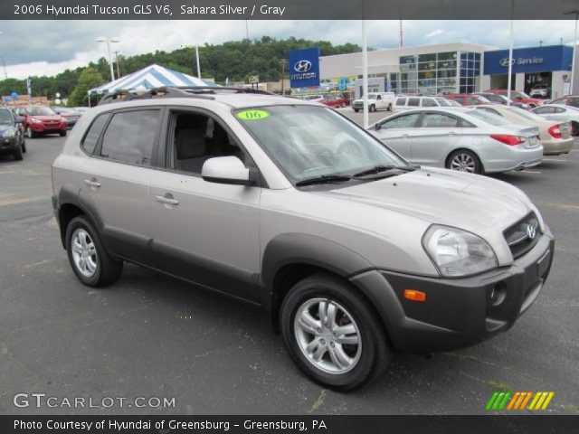 2006 Hyundai Tucson GLS V6 in Sahara Silver