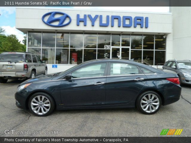 2011 Hyundai Sonata SE in Pacific Blue Pearl