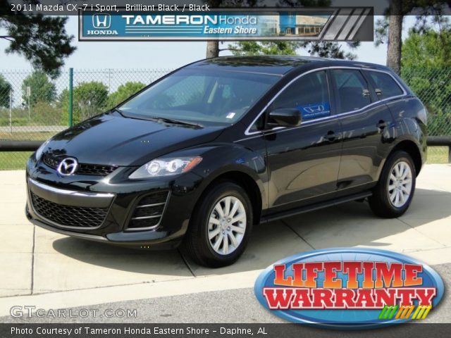 2011 Mazda CX-7 i Sport in Brilliant Black