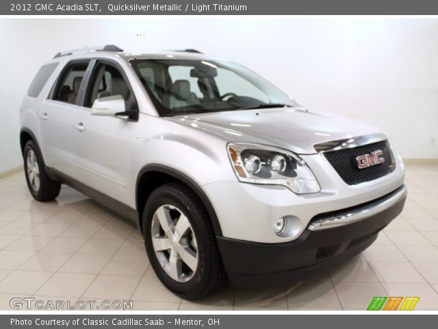 2012 GMC Acadia SLT in Quicksilver Metallic