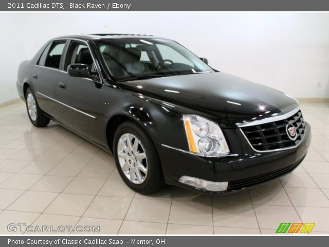 2011 Cadillac DTS  in Black Raven