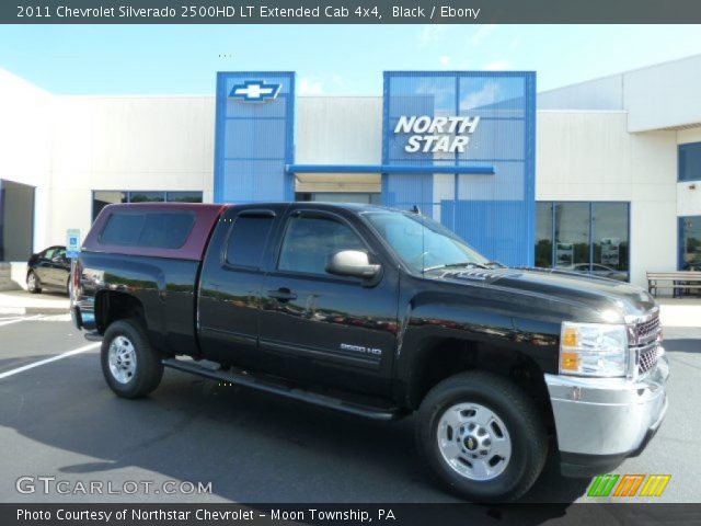 2011 Chevrolet Silverado 2500HD LT Extended Cab 4x4 in Black