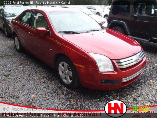 2008 Ford Fusion SE in Redfire Metallic