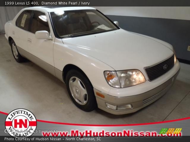 1999 Lexus LS 400 in Diamond White Pearl