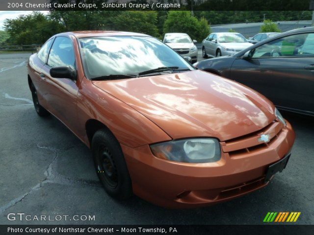 2004 Chevrolet Cavalier Coupe in Sunburst Orange
