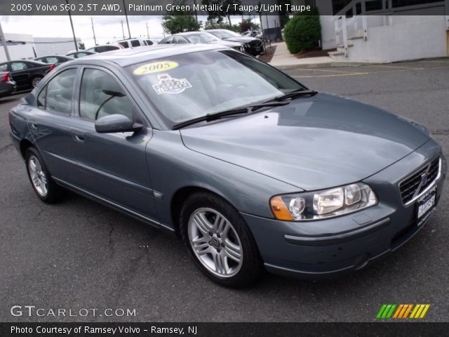 2005 Volvo S60 2.5T AWD in Platinum Green Metallic
