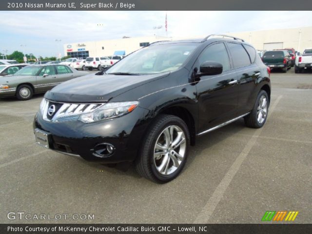 2010 Nissan Murano LE in Super Black