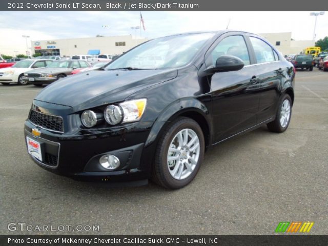 2012 Chevrolet Sonic LT Sedan in Black