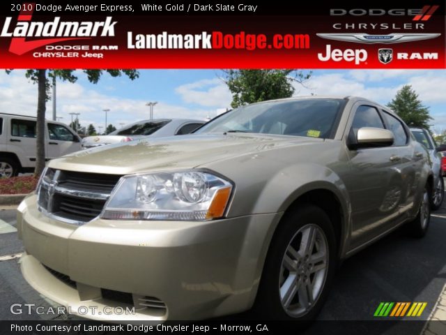 2010 Dodge Avenger Express in White Gold