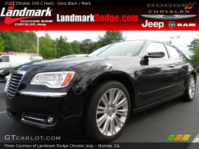 2011 Chrysler 300 C Hemi in Gloss Black