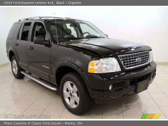 2004 Ford Explorer Limited 4x4 in Black