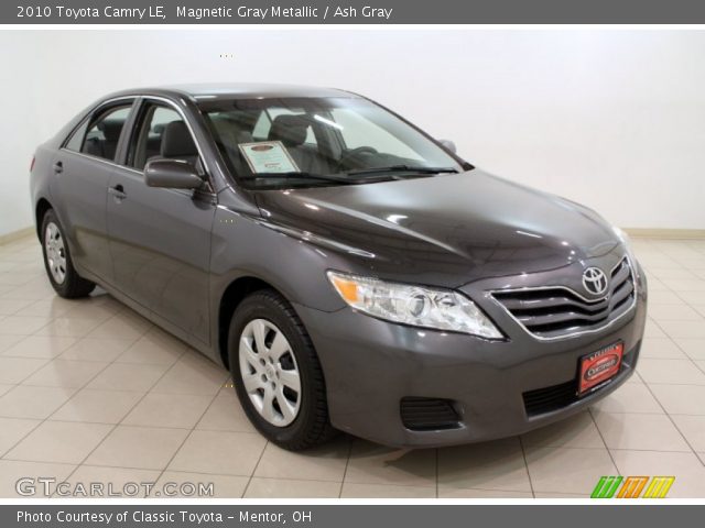 2010 Toyota Camry LE in Magnetic Gray Metallic