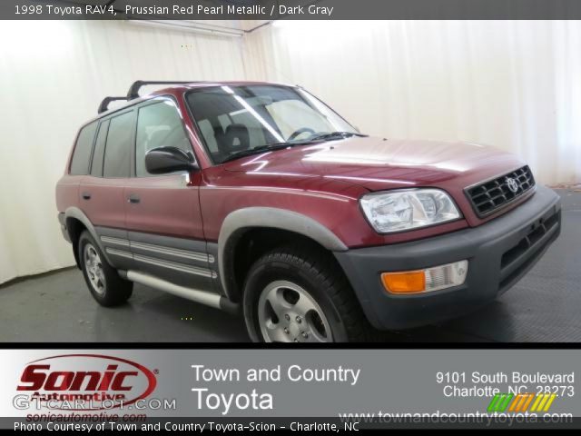 1998 Toyota RAV4  in Prussian Red Pearl Metallic