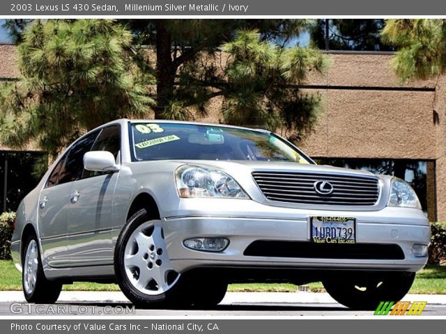2003 Lexus LS 430 Sedan in Millenium Silver Metallic