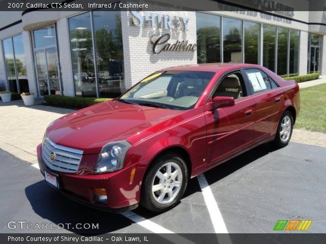 2007 Cadillac CTS Sedan in Infrared