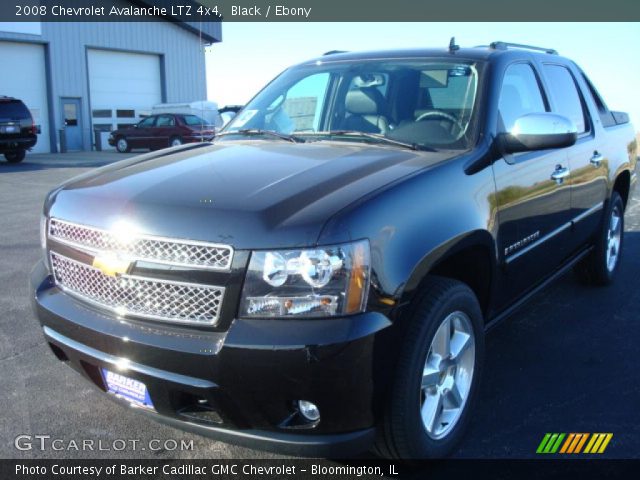 2008 Chevrolet Avalanche LTZ 4x4 in Black
