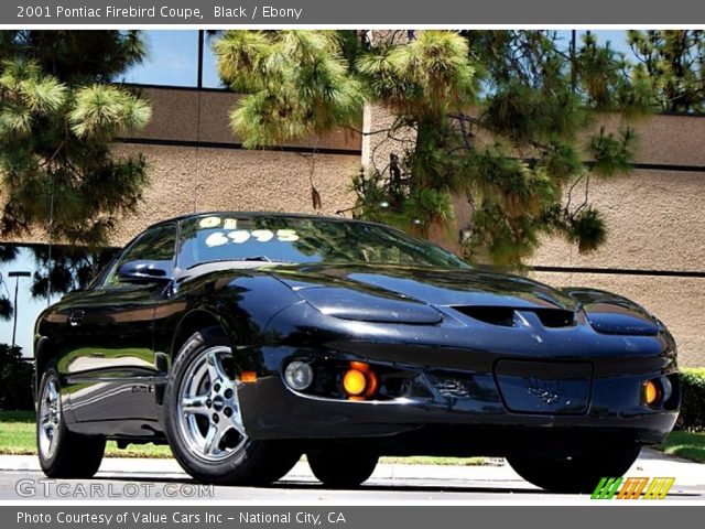 2001 Pontiac Firebird Coupe in Black